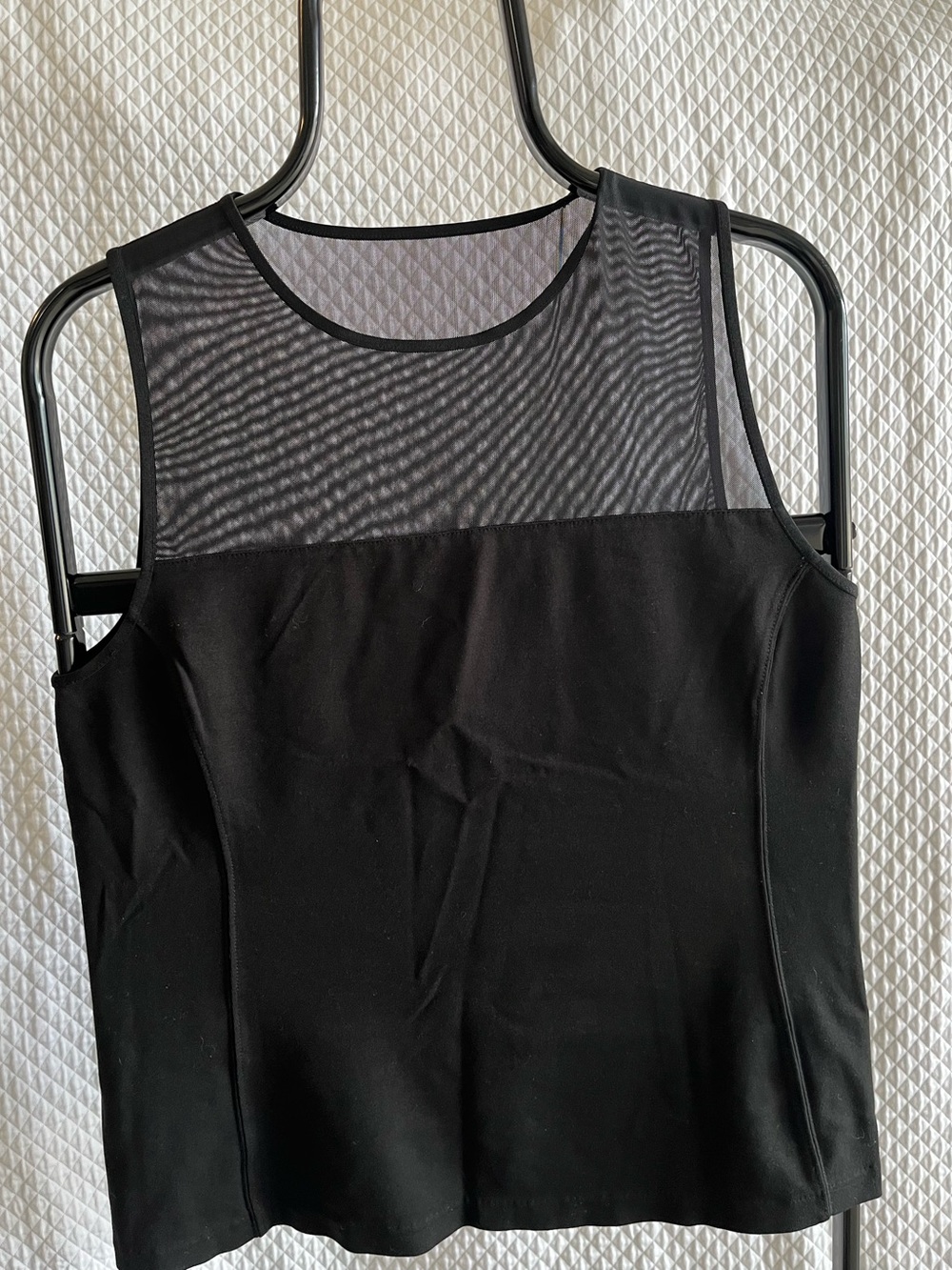 Ladies mesh top tank